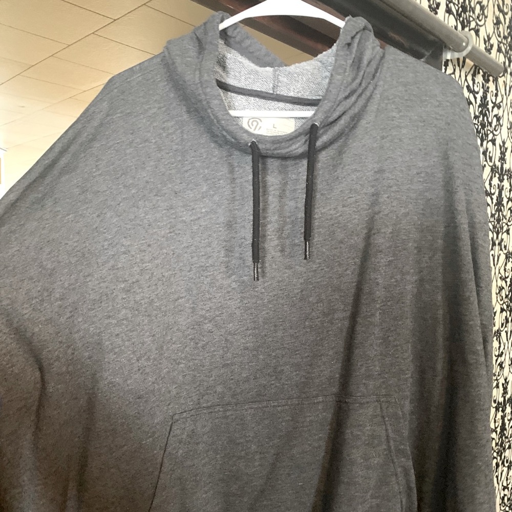 A running Poncho